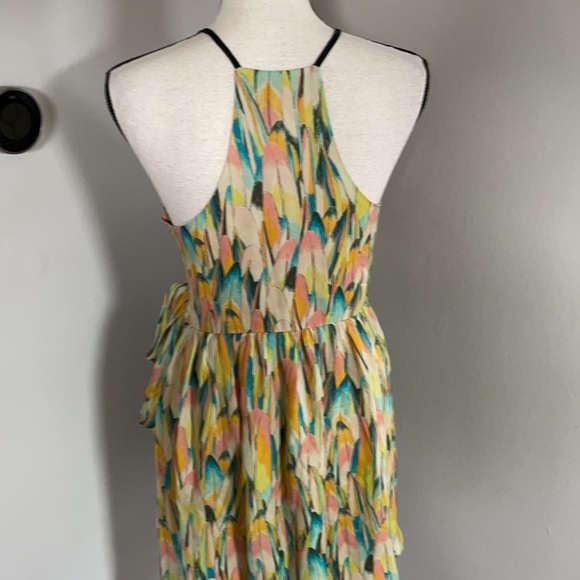 Hype 100% silk dress multi color - Picture 6 of 12